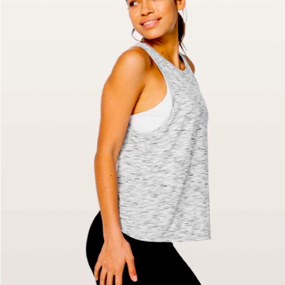 lululemon athletica Gray Tank Top